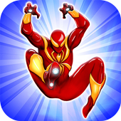 Flying Iron Spider Hero Adventure New icon
