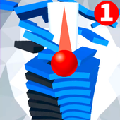 3D Stack Blast Crash Ball - Drop Helix Fall icon