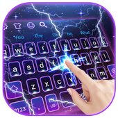 Electric Screen Laser Keyboard Theme icon