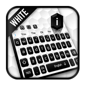 White Keyboard icon