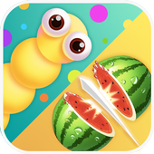Snake and Fruit icon