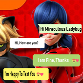 Chat With Ladybug Miraculous games icon