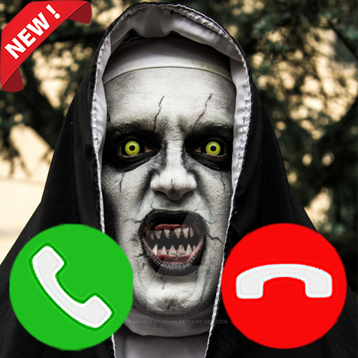 Scary Nun Fake Video Call-Nun game Simulation icon