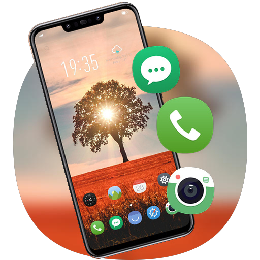 Bright Sun Rays theme Galaxy G10 launcher icon