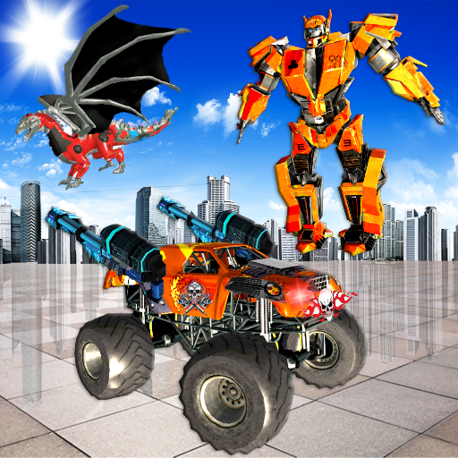 Monster Truck Robot Battle: Robot Car Transform 3D icon