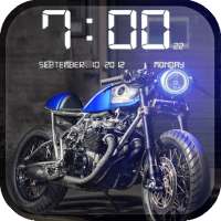 Bikes HD Clock Wallpaper on 9Apps