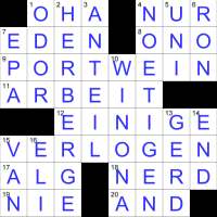 Kreuzworträtsel
