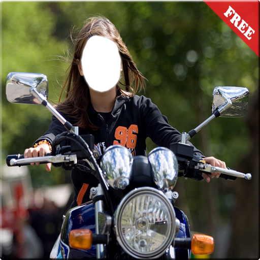 Women Bike Photo Suit - women bike photo editor أيقونة