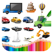 ikon Coloring Vehicles