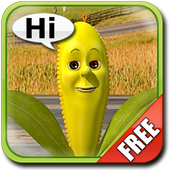 Johnny, the talking corn icon