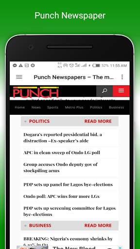 Nigerian Newspapers App | Latest News App Offline скриншот 3