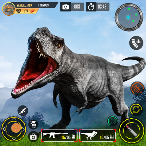 Dino Hunter Zoo Dinosaur Games icon