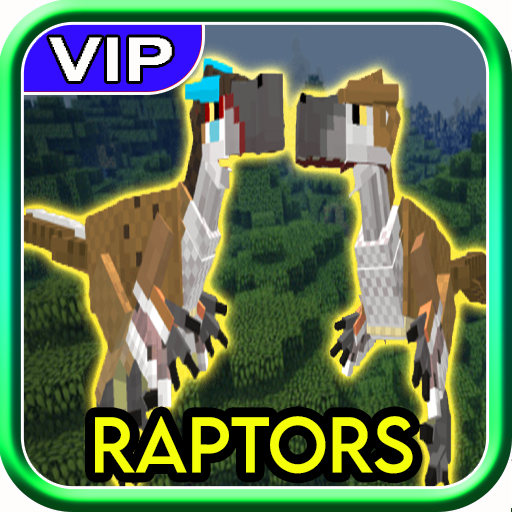 Raptors Dinosaur Craft Mod for Minecraft PE icon