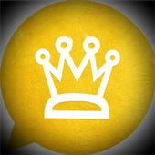 Gold Plus Messenger for WhatsApp Chat 3D icon