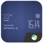 Locker Style Weather Today Wid icon