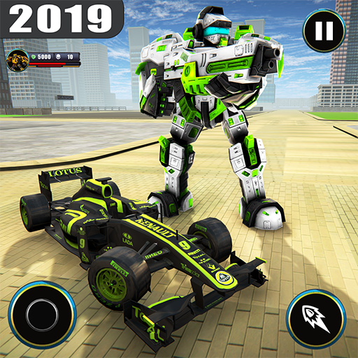 Transform Car Robot Game : Formula Car Robot War icon