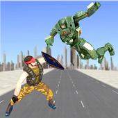 Robot Crime City Gangster Simulator icon