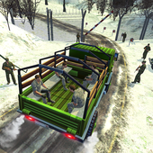 US Army Transport Military Truck 3D icon