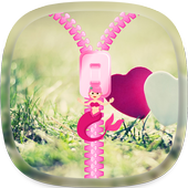 Heart Zipper Lock Screen icon