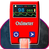 FingerPrint Pulse Rate Oximeter Spo2 Prank आइकन