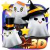 3D Halloween Ghost Theme