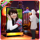 Hoarding photo frame icon