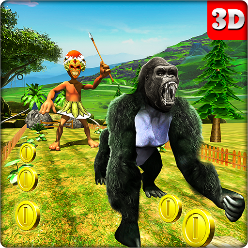 Rush Angry Kong Jungle Run icon