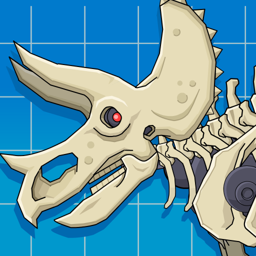 Triceratops Dinosaur Fossil Robot Age icon