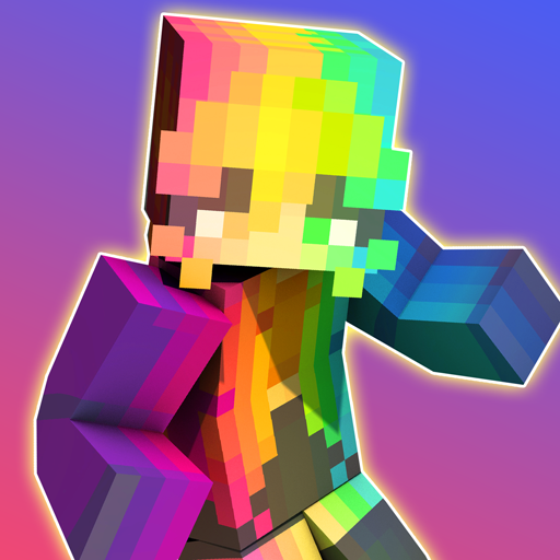 Rainbow Skin For Minecraft PE icon