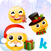 Christmas Emoji Sticker for Chatting(Add Stickers) icon