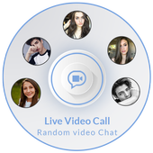 Live video call - Random video chat live video icon