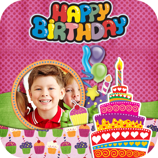 Happy Birthday Photo Frame icon
