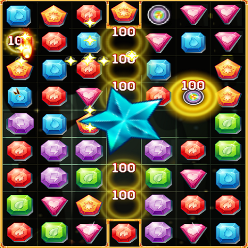 New Jewel Blast Match Game (free puzzle games) icon