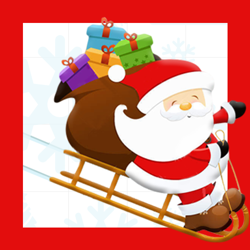 Sliding Santa icon