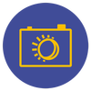 Blue and Golden Hour icon