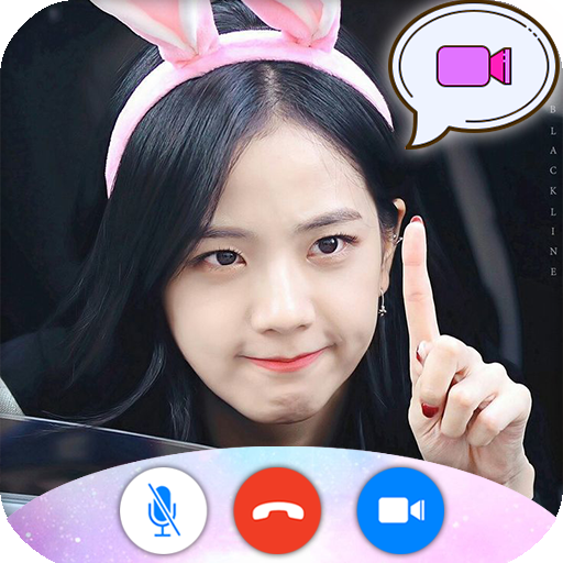 Jisoo Video Call Blackpink- Video Call Simulation icon