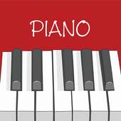Real piano learning keyboard instrument