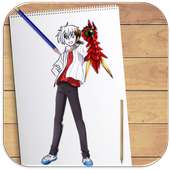 How to Draw High School DxD on 9Apps