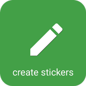 Create Sticker أيقونة