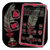 Feather Ink Launcher Theme on 9Apps