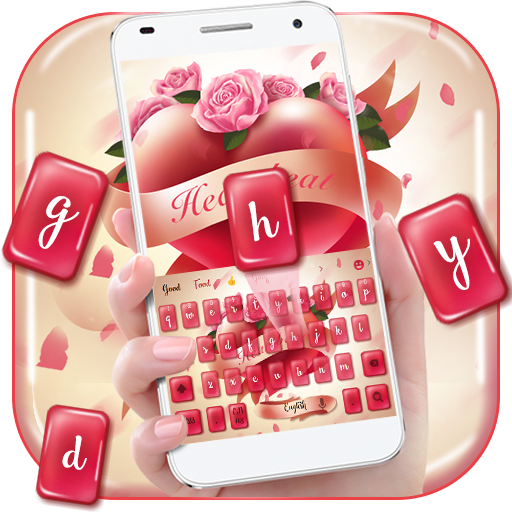 red heart love keyboard icon