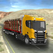 Off Road Truck Hill Driving 2018 - Goods Transport icon