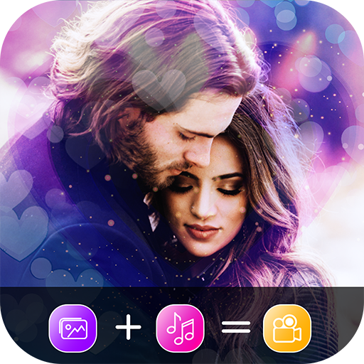 Romantic Love Photo Video Maker icon