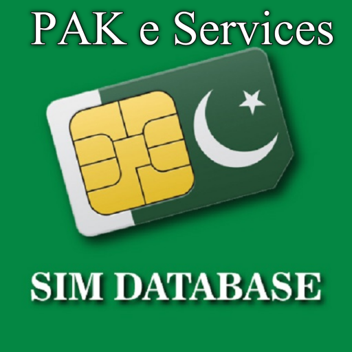 Pak e-service 2021 - Pak sim data icon