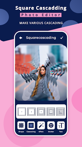 Square Cascadding Photo Editor screenshot 2