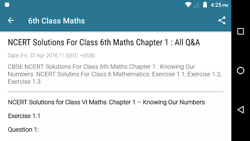 Class 6 Maths Solution NCERT screenshot 5