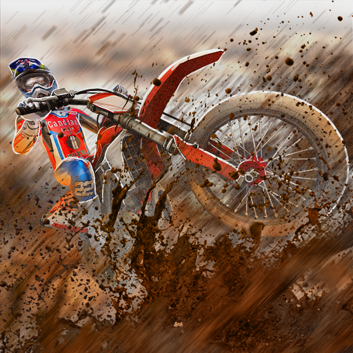 ikon Real Sepeda Motor Cross: Balap