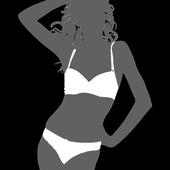 Hot nice sexy girl icon