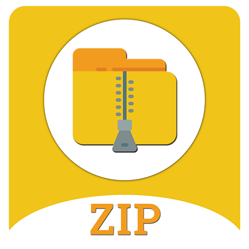 Zip &amp; unzip files: Zip compressor icon