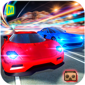 Turbo Traffic Car Racing: VR icon
